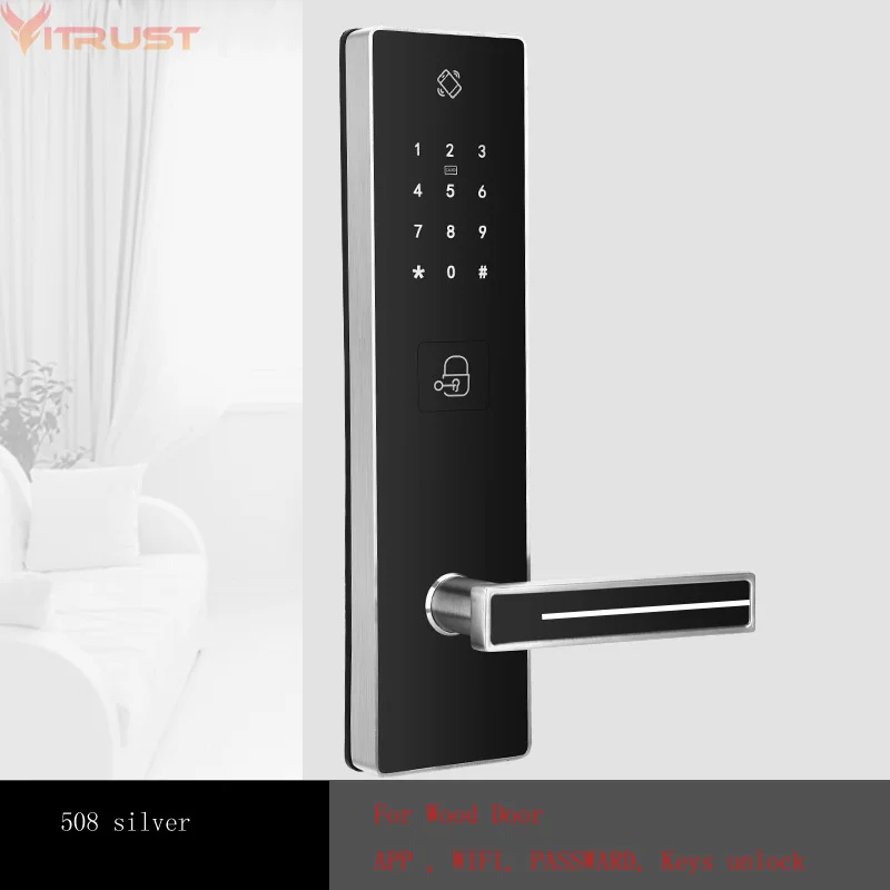 Дверной смарт-замок с поддержкой Wi-Fi и сенсорным экраном | Обустройство дома