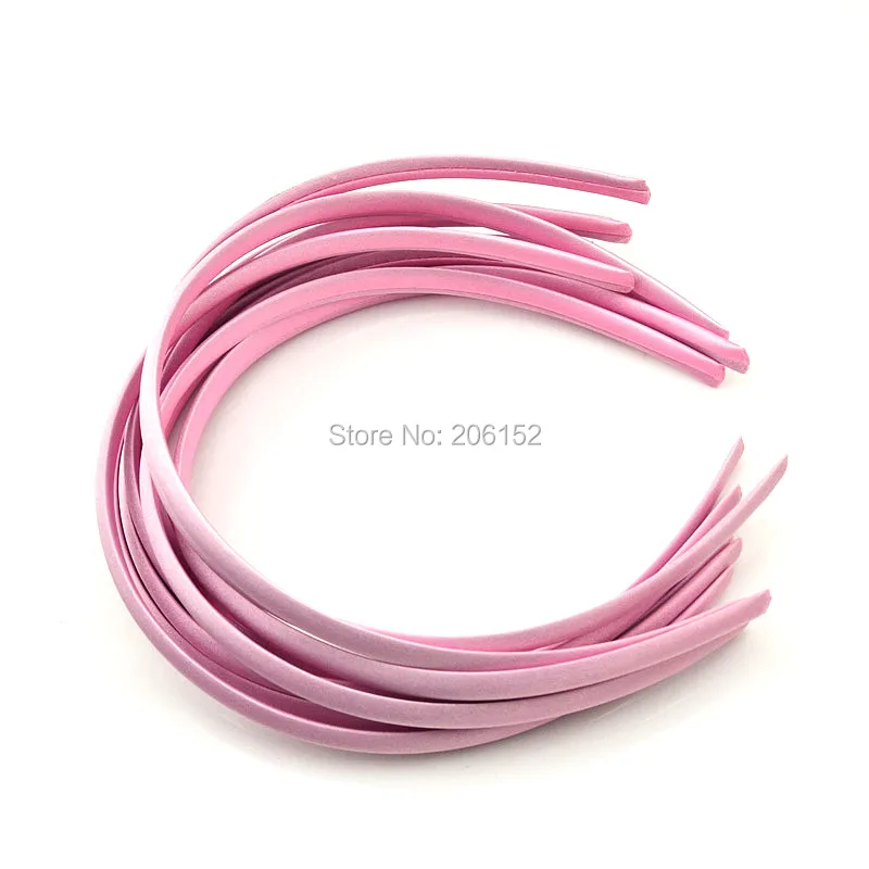 Повязка на голову из атласной ткани 10 мм 30 цветов 500 шт.|girls hair accessories|hair accessorieshair