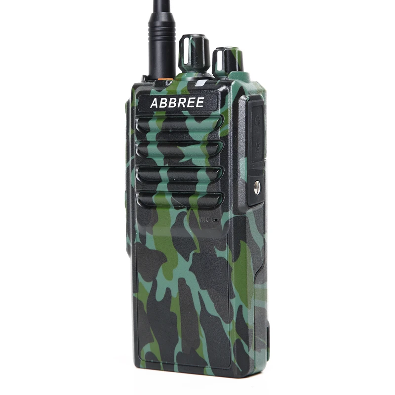 ABBREE AR-25W рация 4000 мАч батарея UHF 400-480 МГц выходная мощность 25 Вт 10 Вт 5 Вт 10 км Диапазон+ тактическая антенна двухстороннее радио