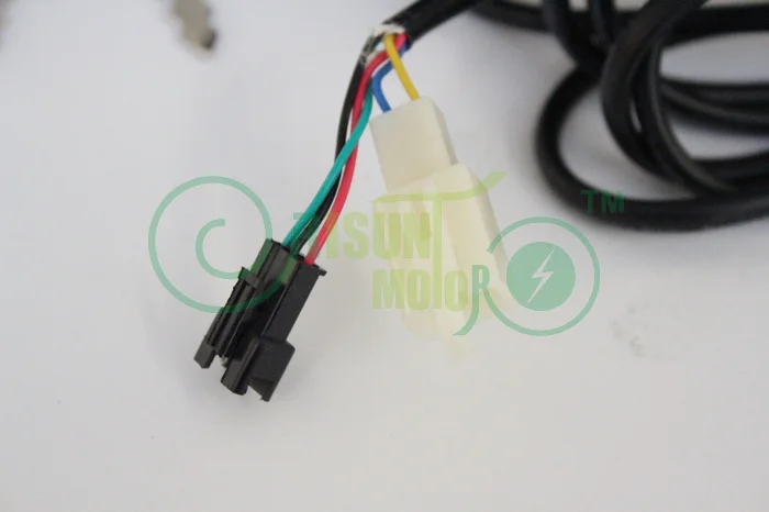 Ebike LED дисплей напряжения поворот дроссельной заслонки акселератора руль для 12