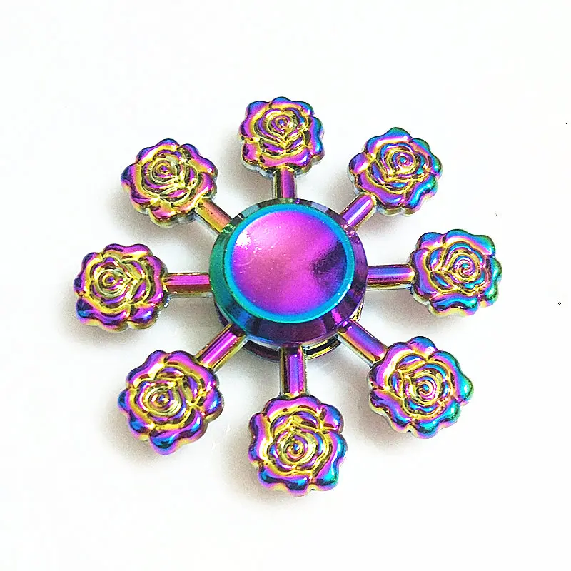 Игровой ручной Спиннер игрушка Tri Spinner из металлического сплава для снятия