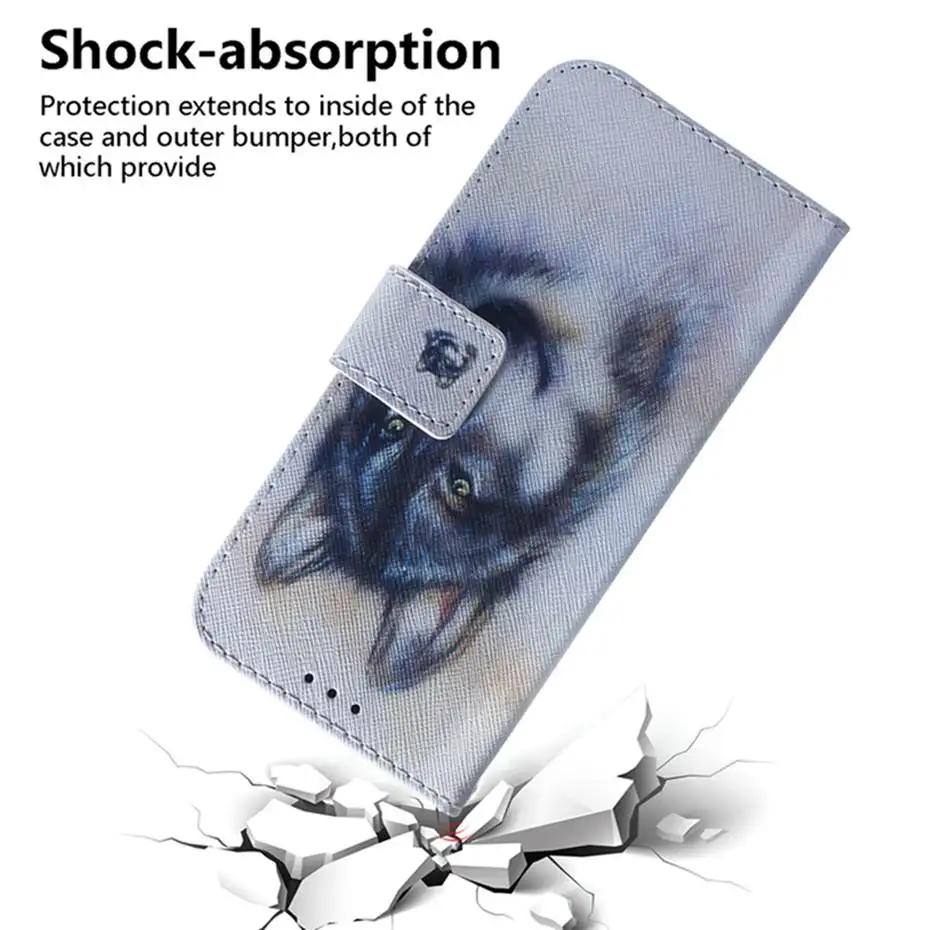 PU Leather Flip Case For ASUS Zenfone Max Pro (M2) ZB631KL ZB633KL Wallet Phone Cover ZB 631KL Funda Capa | Мобильные телефоны и