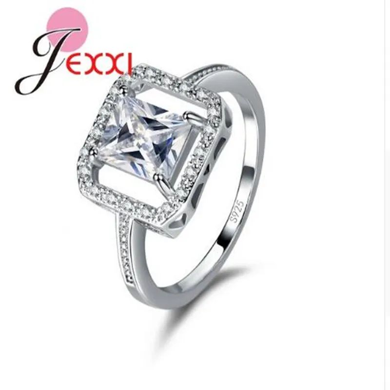 Трендовые кольца квадратной формы для женщин женские Лучшие вечерние на день