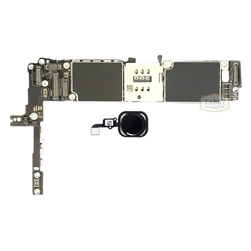 Для iPhone 6S Plus 5,5 дюймов оригинальная материнская плата Заводская разблокированная системная плата с сенсорным ID полный функции логическая плата 16 ГБ/64 Гб/128 г