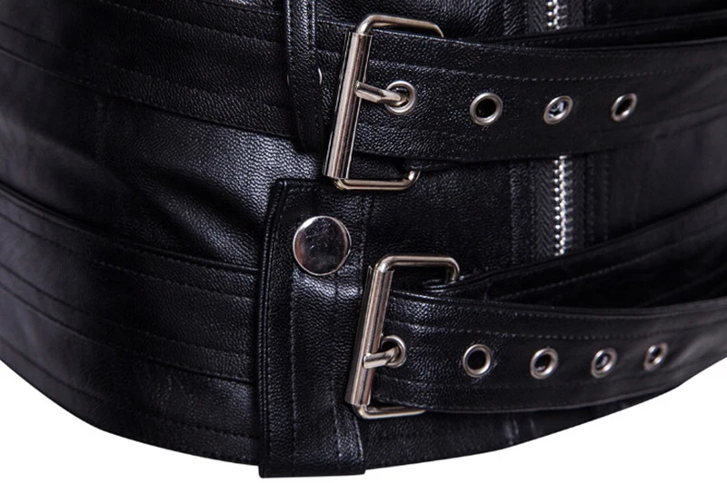 DQIYU бутик панк кожаная куртка мужские пальто молнии Slim Fit мотоциклетная кожаная куртка английский дизайн байкерская куртка мужская 5XL