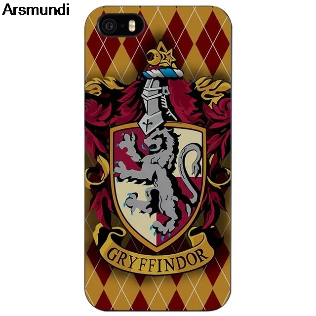 Arsmundi чехол для телефона Potter s для iPhone 4S SE 5S 6S 7 8 Plus X XR XS Max чехол из мягкого ТПУ резины силикона - Цвет: Красный