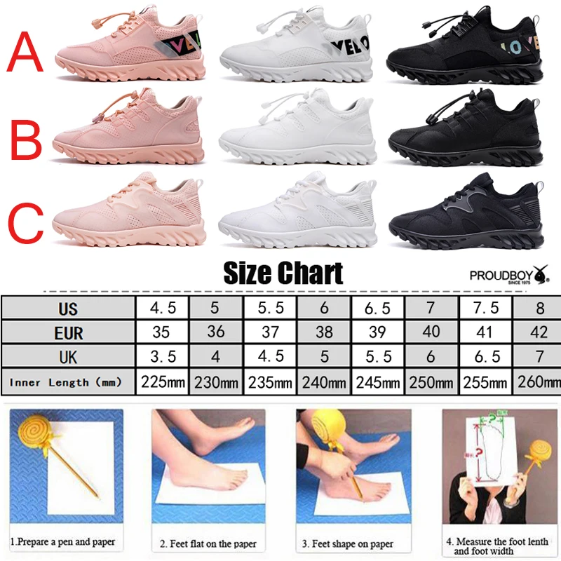 Дышащая легкая женская обувь для бега белые розовые черные кроссовки женщин