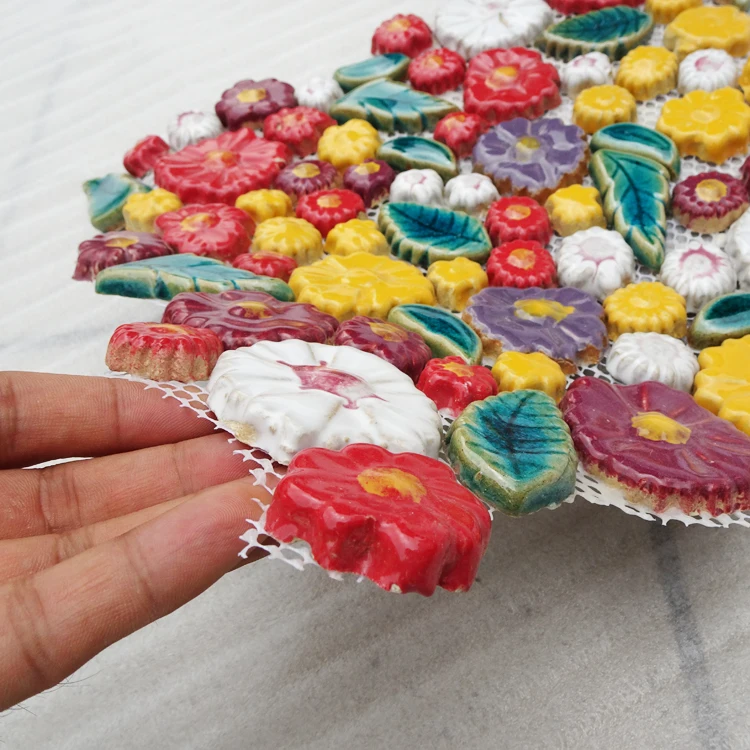 Керамическая мозаика цветная керамическая ручной работы работы|tiles ceramic|tiling mosaic