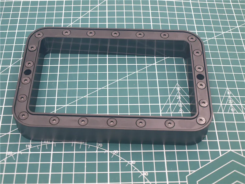 1 шт. алюминиевый D7 НДС IncrediVat смоляный резервуар черный цвет для DIY Wanhao Дубликатор
