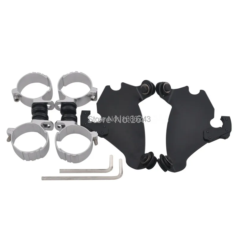 48-55 мм вилка кронштейн перчатка фара обтекатель триггер замок комплект крепления