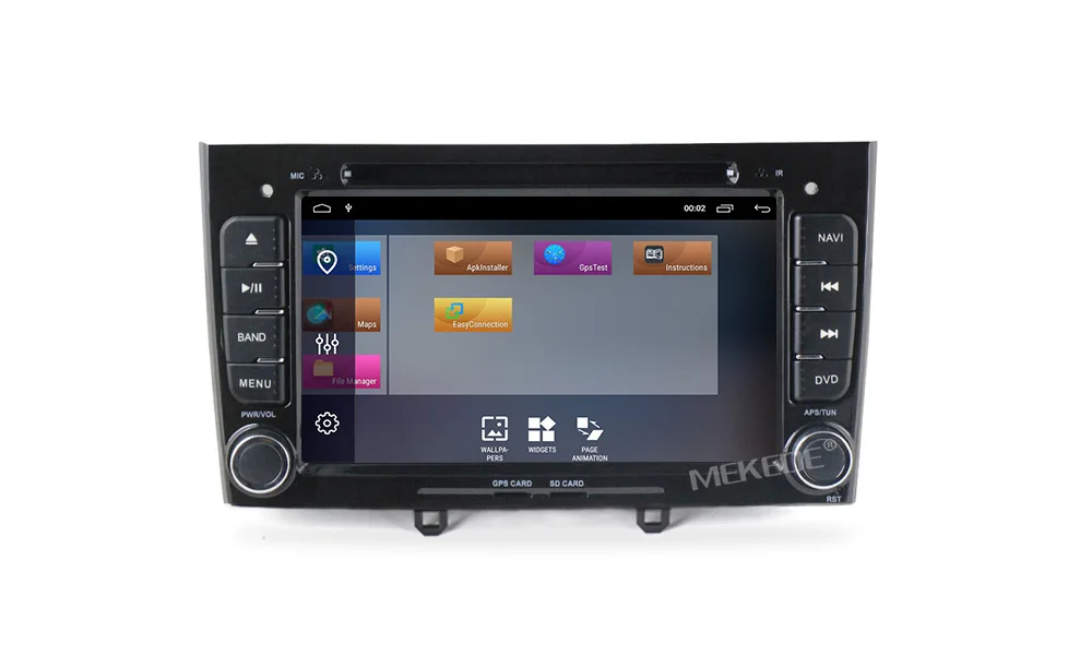 2 ГБ+ 32 ГБ android 9,1 Автомобильный gps dvd-плеер для peugeot 308 2009- с 2 Гб+ 32 Гб wifi BT SWC canbus