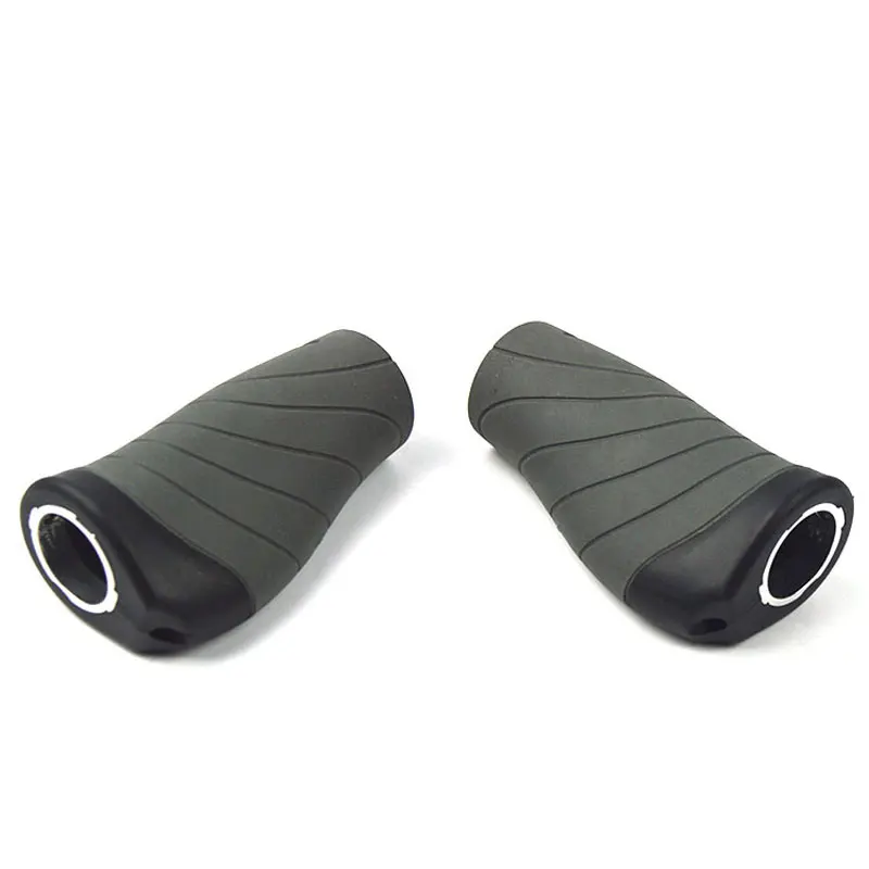 Dark Grey 90mm MTB горный велосипед сцепление обтекаемый дизайн эргономика 130/90 мм резиновая рукоятка Велосипеды Аксессуары BZT042 - Цвет: Dark Grey 90mm