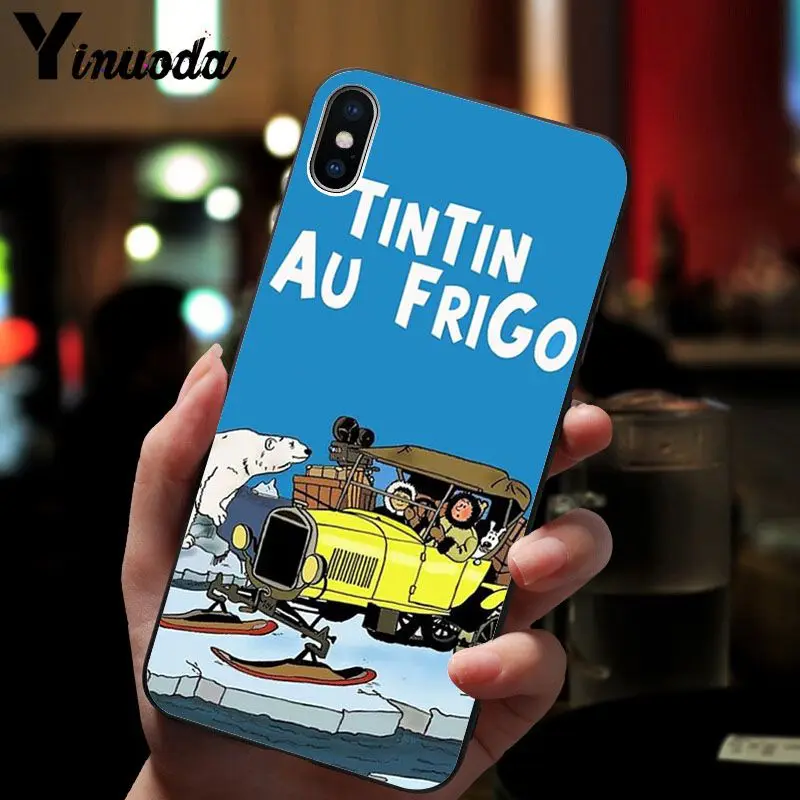 A3 Yinuoda «Приключения Тинтина» Новинка чехол для телефона Fundas чехол для Apple iPhone 8 7 6 6S Plus X XS MAX 5 5S SE XR чехол - Цвет: A3
