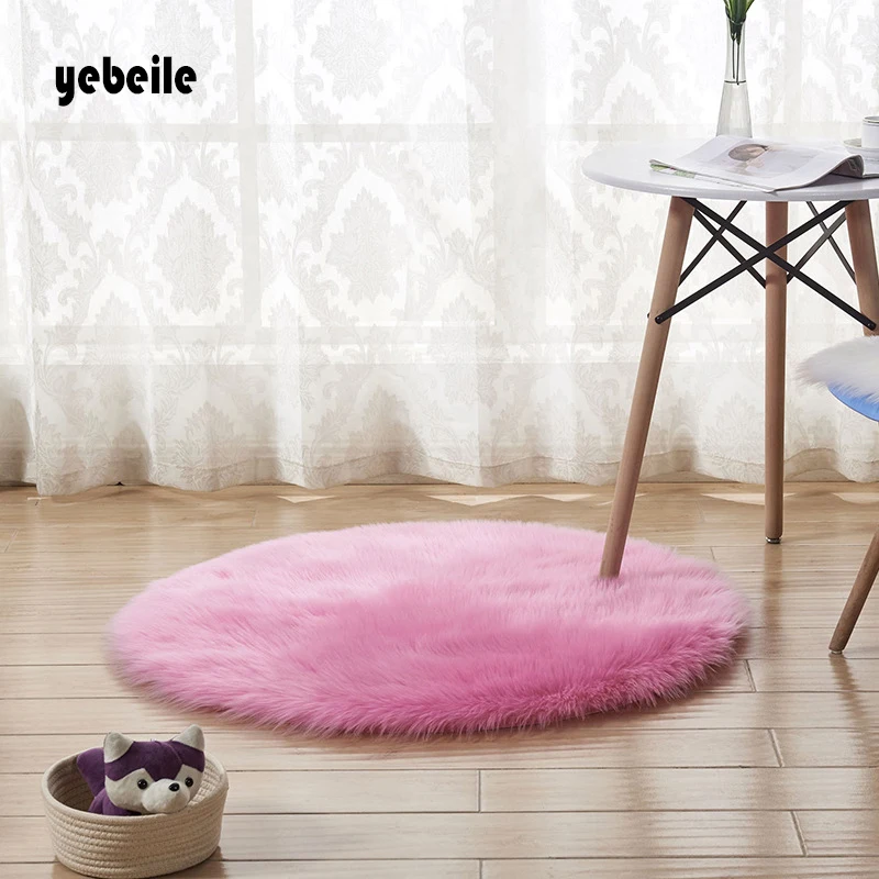 Новинка мягкий ковер Yebeile из искусственной шерсти для гостиной дивана плюшевые
