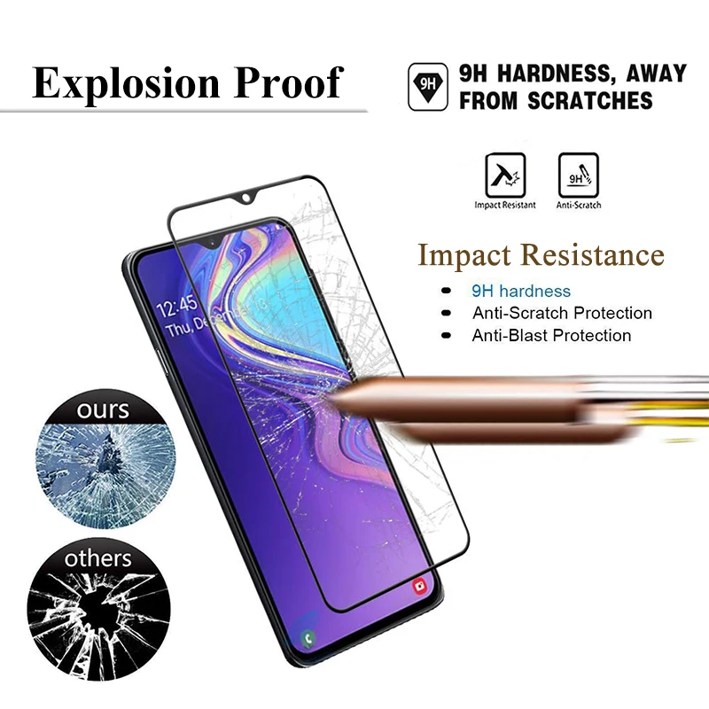 Защитный Стекло на samsung Galaxy M30 M20 M10 закалённое защитное стекло м 20 30 10 Сун Samsong Verre