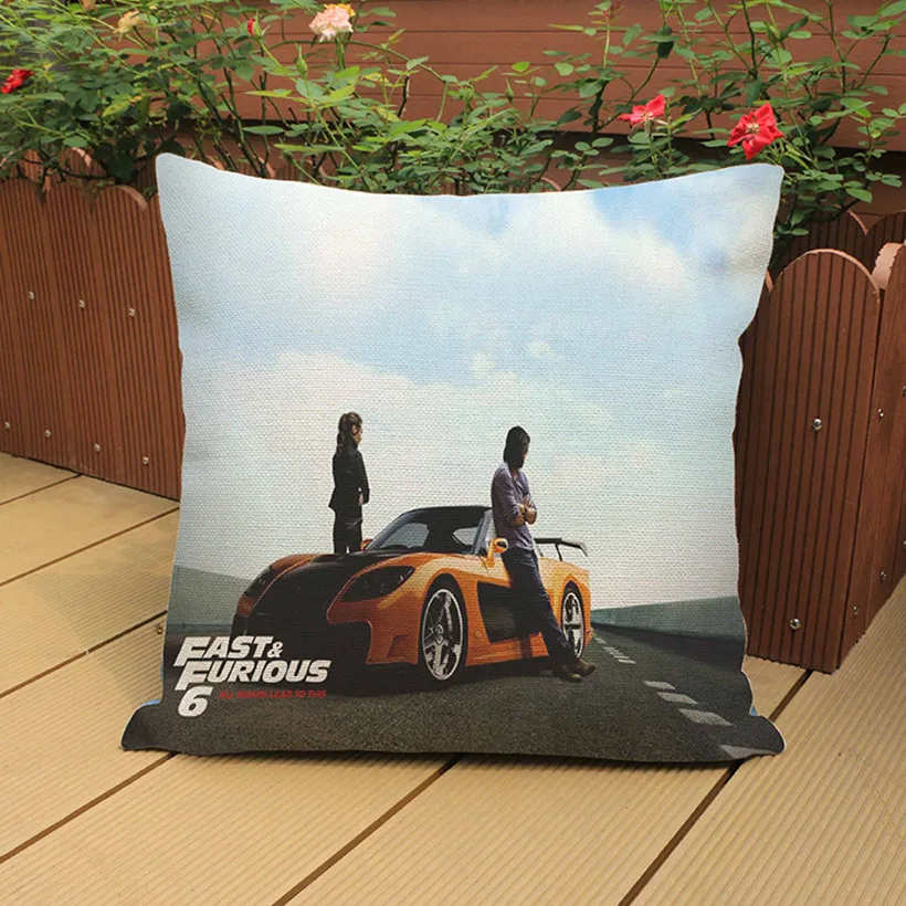 Яростный креативный постер 7 наволочек хлопковый льняной чехол для подушки