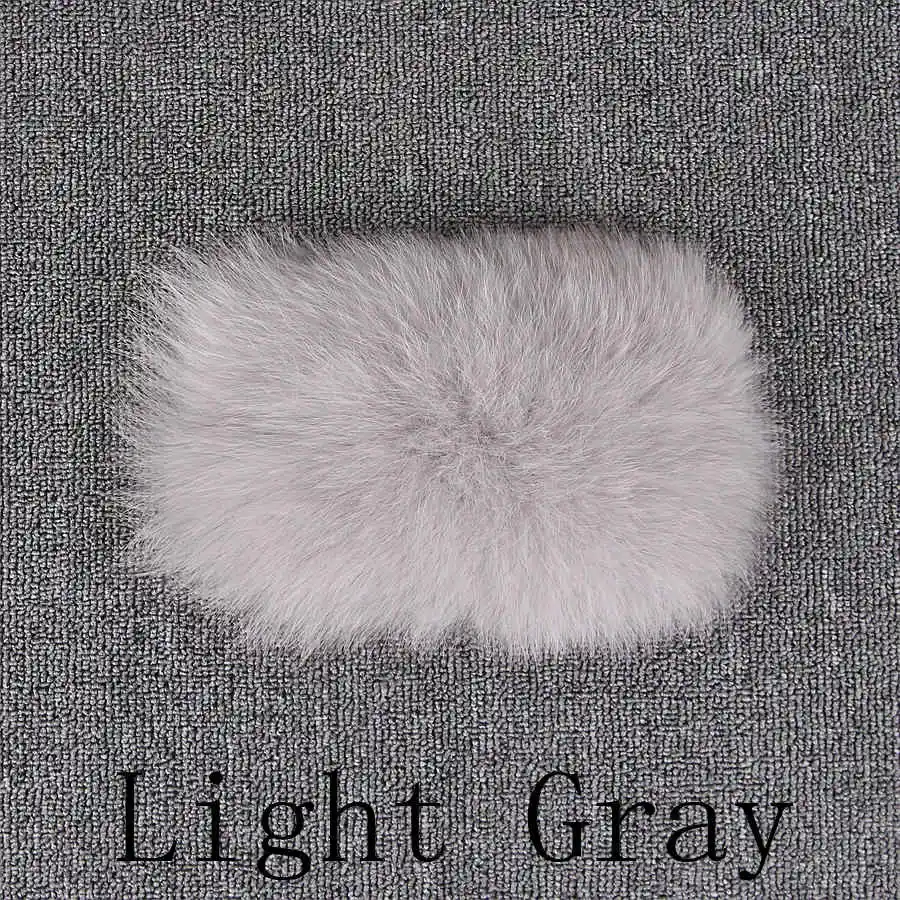 light gray Розовое java QC8005 Новое поступление, горячая Распродажа, жилет из натурального Лисьего меха для женщин и девочек - Цвет: light gray