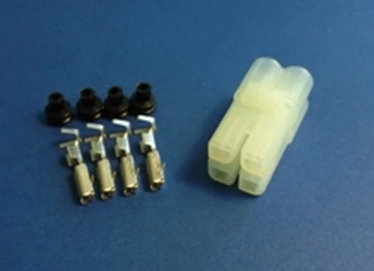 Longyue 10 комплект 4 Pin DC 090 разъем CDI с терминалы уплотнения|cdi connector|4 pin cdiconnector |