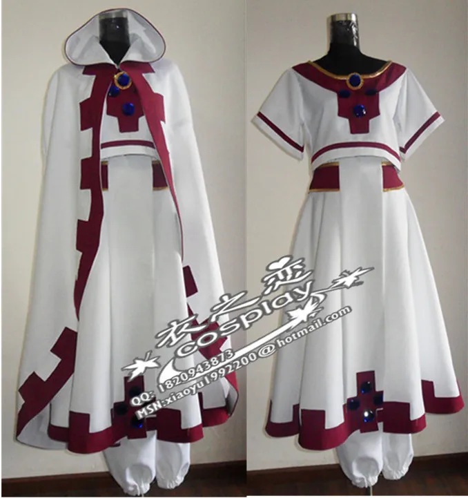 [Изготовление на заказ] Модные костюмы для косплея Аниме Сакура Tsubasa