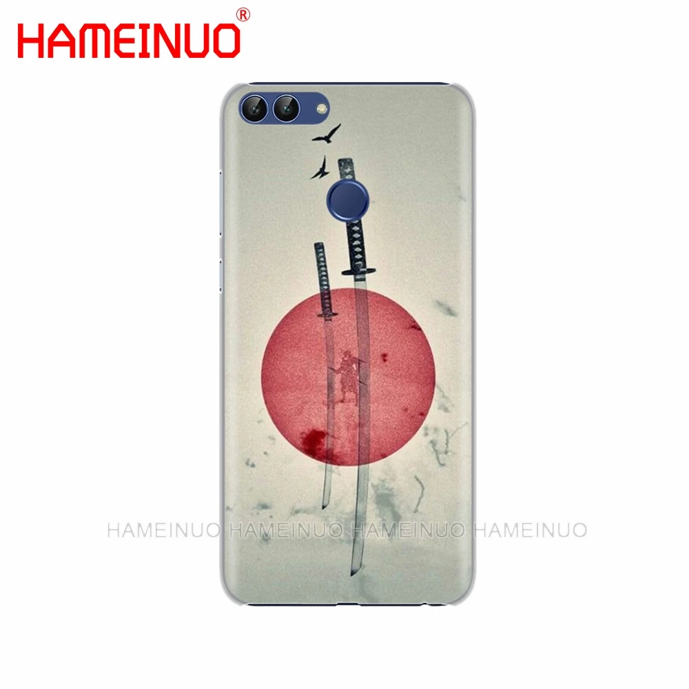 HAMEINUO Япония Самурай ниндзя. Чехол для мобильного телефона huawei Honor7C Y5 Y625 Y635 Y6 Y7 Y9 2017