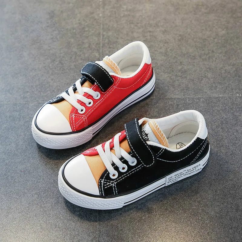 Кеды детские с пэчворком холщовые кроссовки повседневная обувь для начинающих