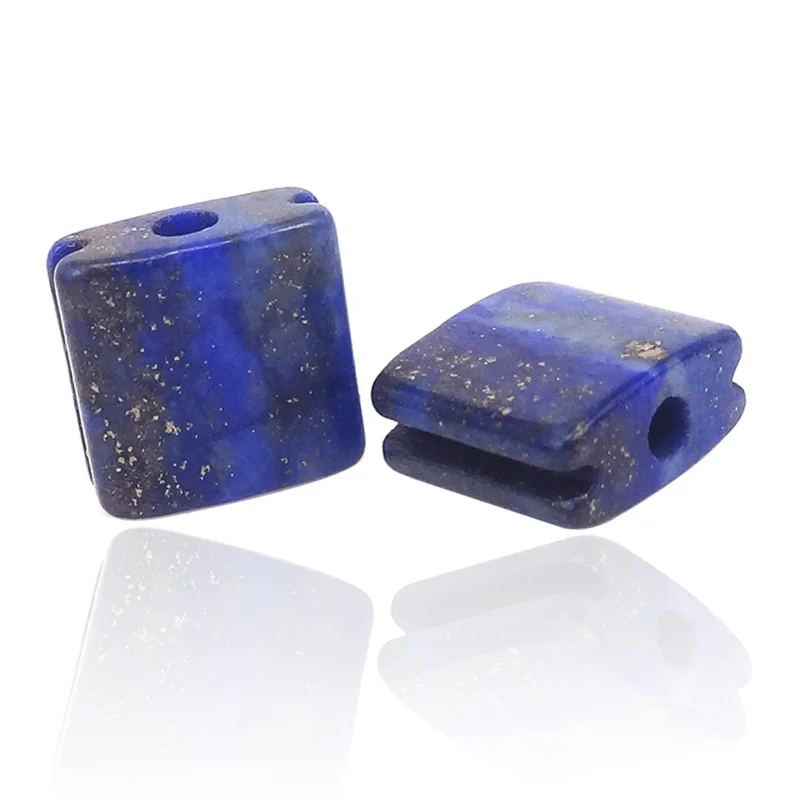 Новые квадратные кабошоны из лазурита с кабошоном бусины натурального камня для