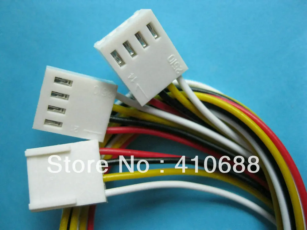 10 шт. 2510 шаг 2 54 мм 4 контактный гнездовой разъем с кабелем 26AWG 300 мм|connector testing|connector