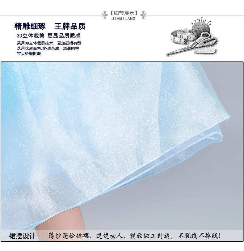 Disney Frozen dress For Girls moana disfraz Anna Elsa elza Kids princess Girl disfraces rapunzel Costume infant clothes children | Детская