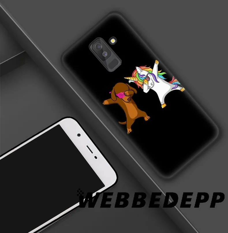WEBBEDEPP такса Doberman мягкий тпу силиконовый чехол для Samsung Galaxy S10 S10e S9 S8 Plus S7 S6 Edge &amp J6 |