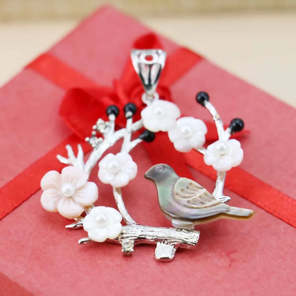 Аксессуары серии Птицы и дерево 42*44 мм шик с этническими мотивами милые Подвески