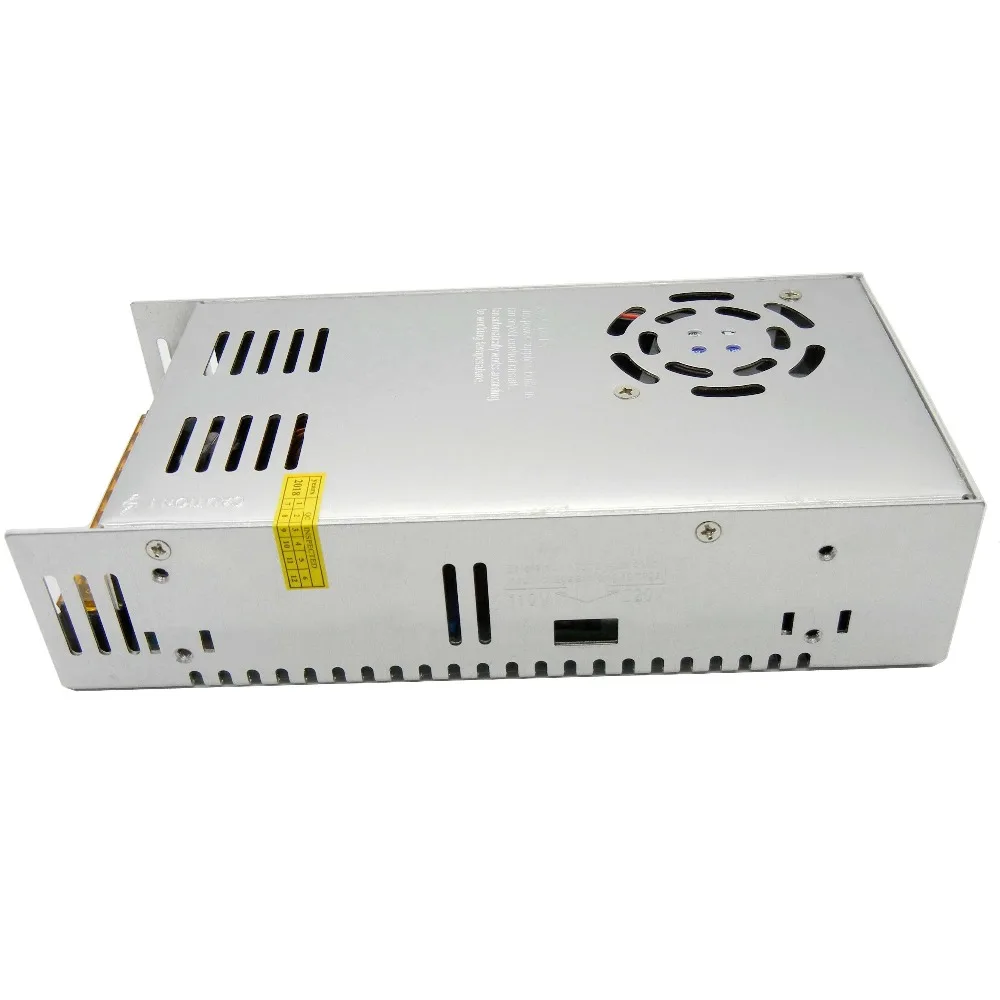 24V 20A 500W импульсный источник питания встроенный вентилятор охлаждения AC 110/220 V к DC 24V DC трансформатор для светодиодных лент светильник