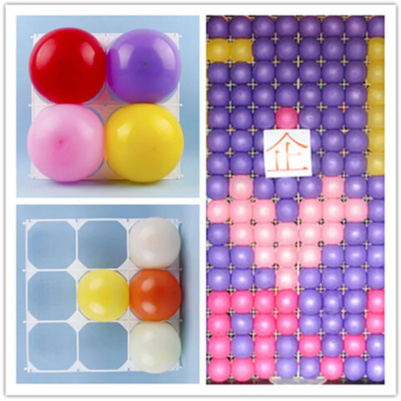 20 шт./лот шары сетки стены воздушных шаров из латекса аксессуары для