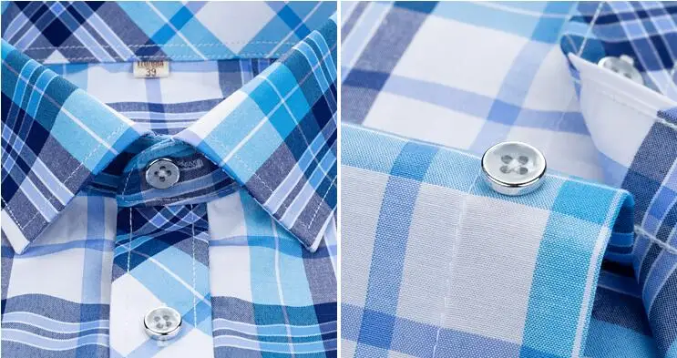 Летняя мужская клетчатая рубашка Chemise homme с коротким рукавом на пуговицах, тонкая деловая Повседневная рубашка, большой размер 5XL, Мужская брендовая одежда