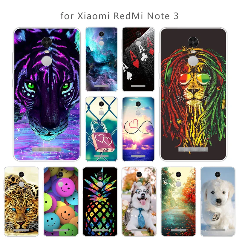 Для RedMi Note 3 прозрачный мягкий ТПУ чехол для телефона 5 дюймов Xiaomi RedmiNote
