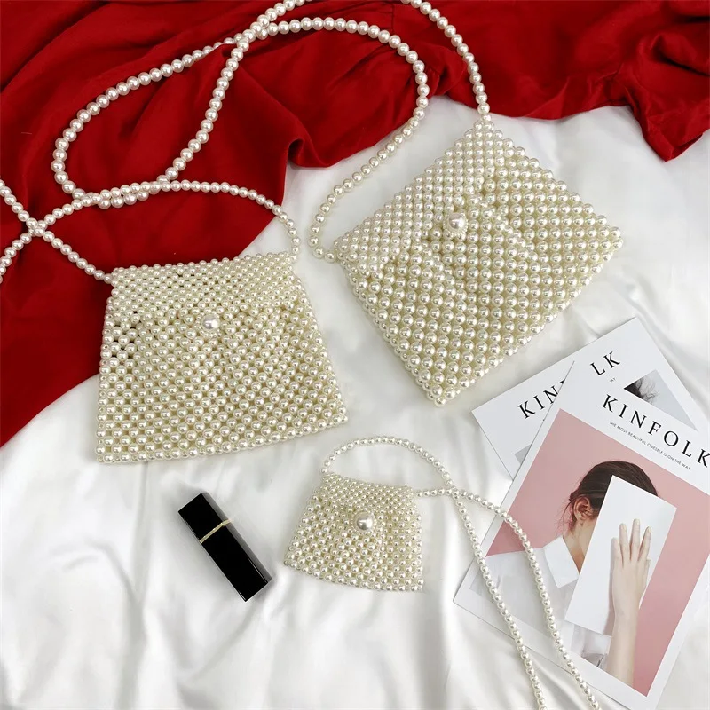 Новая однотонная женская сумка для мобильного телефона на одно плечо с плетеными