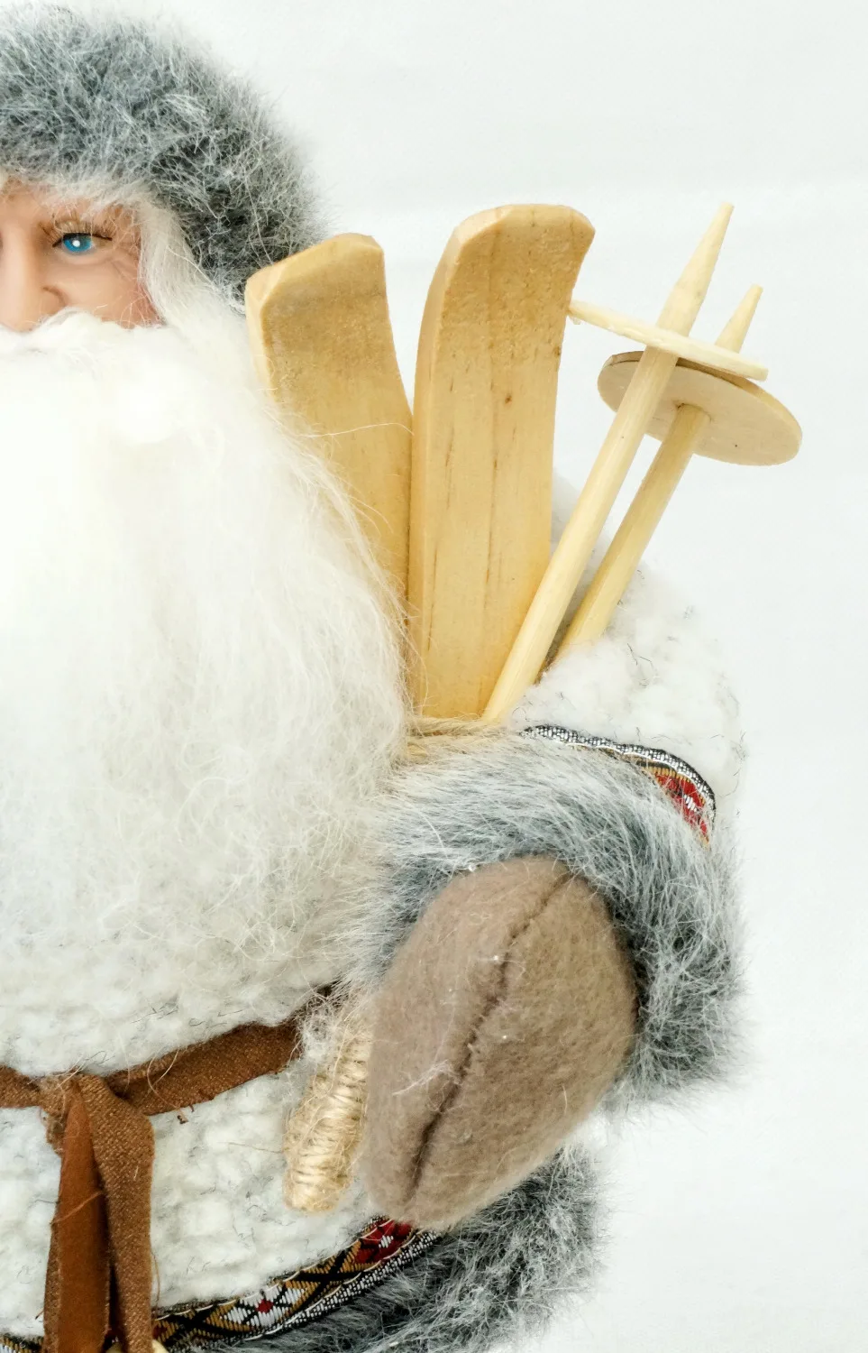 Козетта 12 &quotСерый Рождество отец Санта Клаус декор дома коллекция Holly с большими