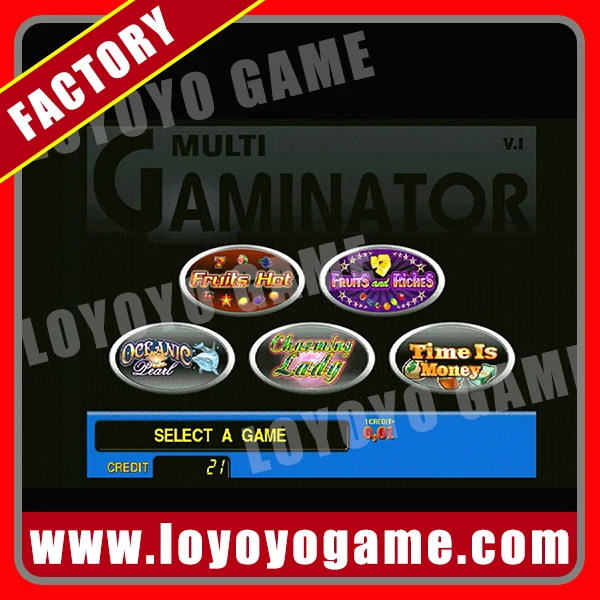 Горячая настольная игра аркадная слот-игре машина gaminator 5 в 1 V1 или V2 с проводом |