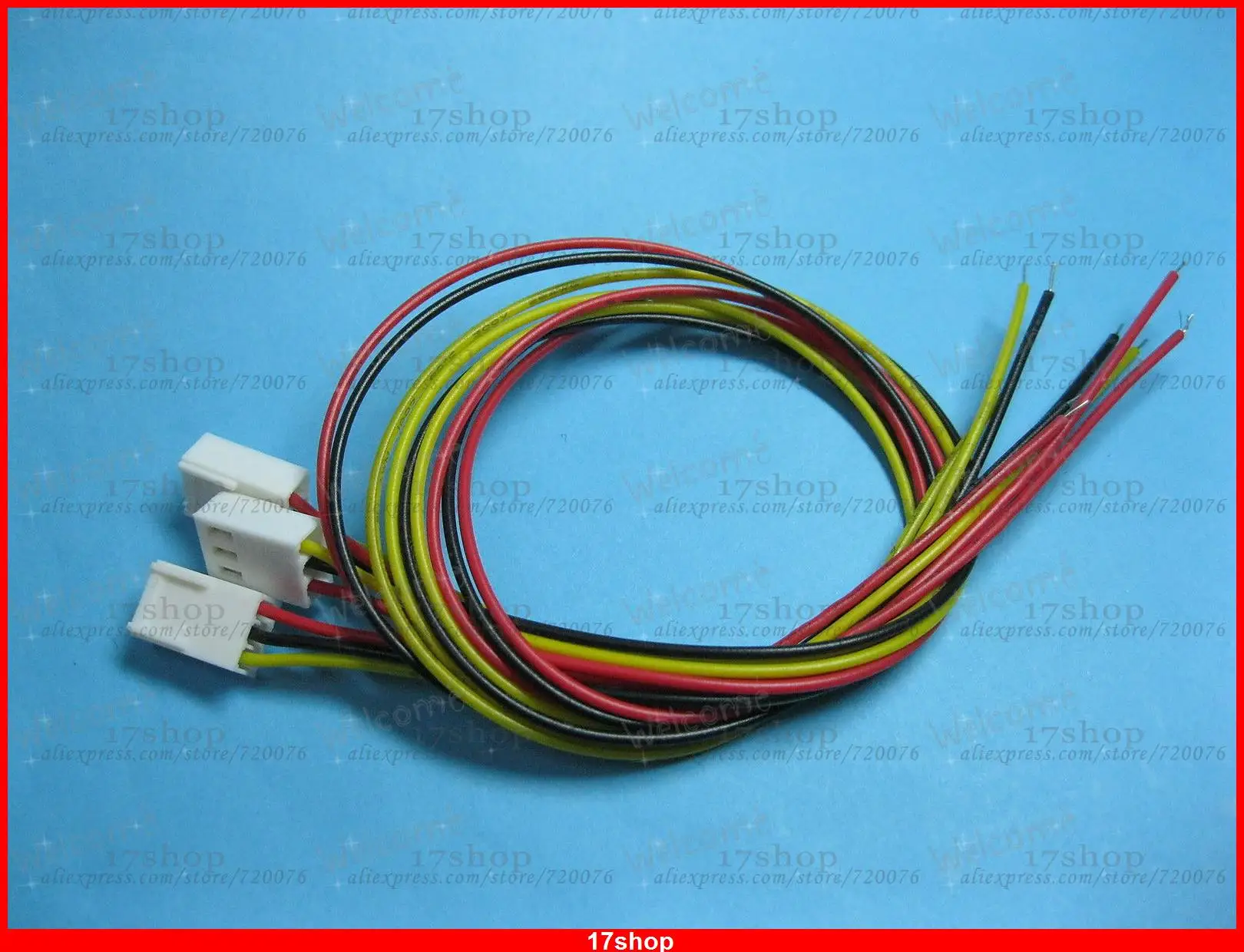 10 шт. 2510 шаг 2 54 мм 3-контактный гнездовой разъем с кабелем 26AWG 300 | Обустройство дома