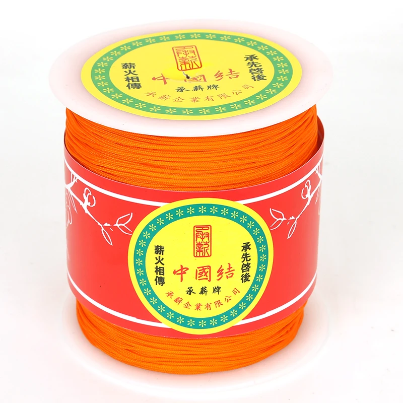 1mm 300yard/roll Poly Cords Chinese Knot Macrame Rope String Thread For Jewelry Making DIY Craft Accessories | Украшения и