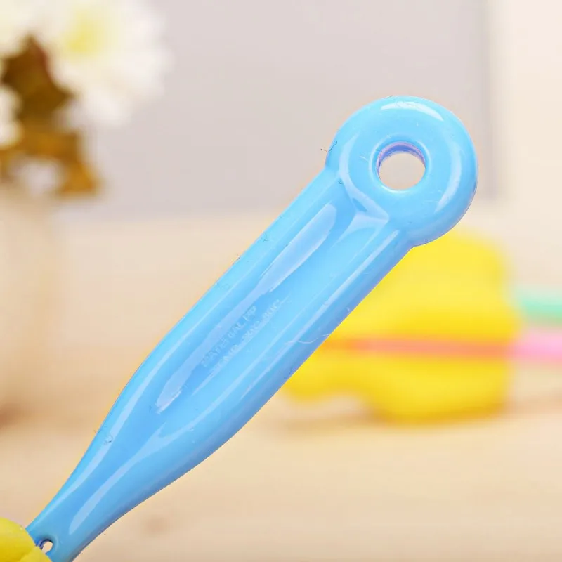 

Newborn Baby Bottle Sponge Straight Handle Brush Feeding Milk Bottle Baby Bottle Nipple Brush Cleaning 0-12Month