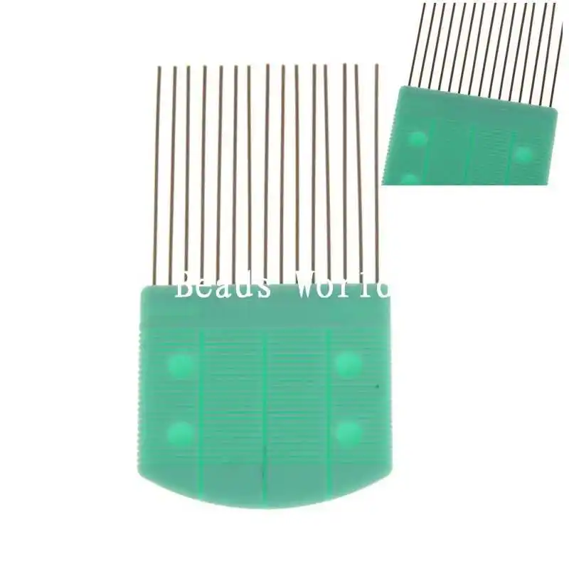 Бросился настоящая Европейская ПВХ 1 шт лук держатель чесания ГРЕБЕНКА для