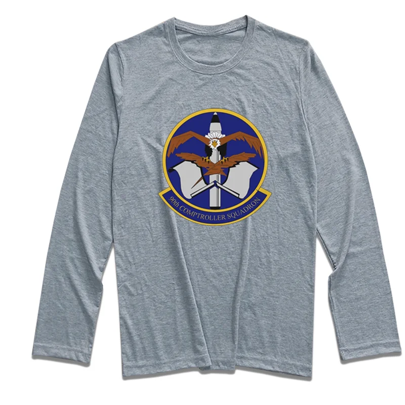 Футболка мужская хлопковая с длинным рукавом модная уличная одежда в стиле хип