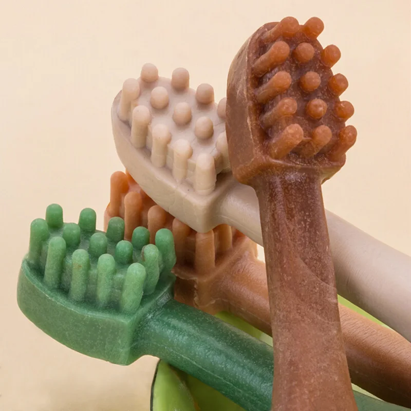 1 шт. игрушки для чистки зубов домашних животных зубная щетка в форме собак кошек