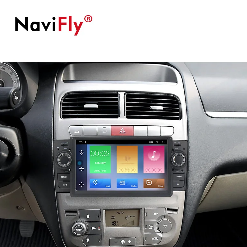 Бесплатная доставка! Android 9 1 автомобильный dvd мультимедийный плеер для Fiat Grande