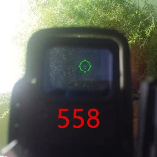 Охотничий голографический прицел с красной и зеленой точкой 558 винтовочный