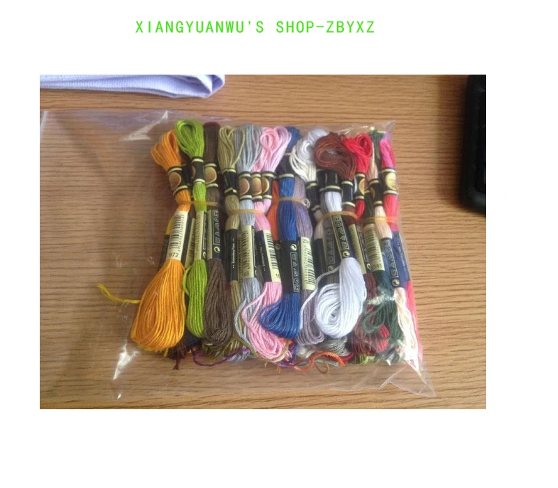 new 35 colors cross stitch CXC threads Total Pieces Embroidery Thread Cross Stitch Threads Floss Similar with DMC | Дом и сад