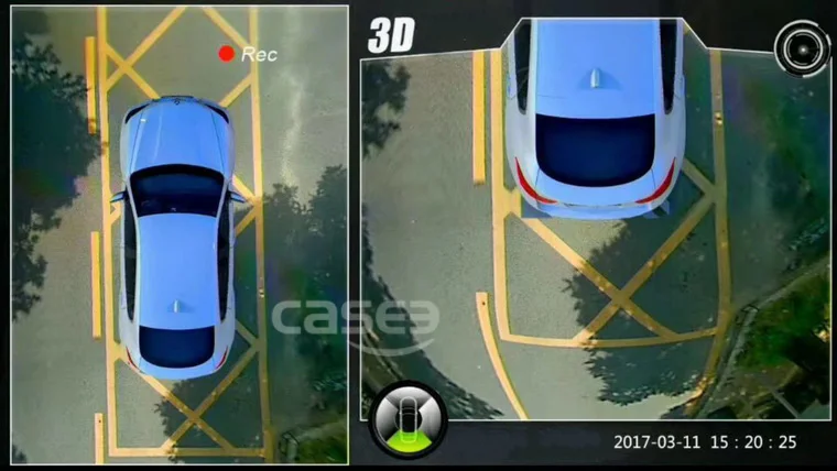 Ночное видение свм 3D 360 градусов автомобильное крепление на птичий глаз объемный с крышкой с циферблатом и функцией 4 способа система DVR HD 1080P Авто парковки заднего хода комплект