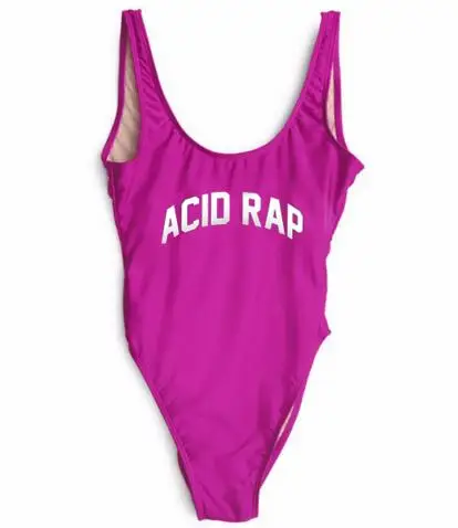 ACID RAP купальники Цельный купальник сексуальный боди купальные костюмы