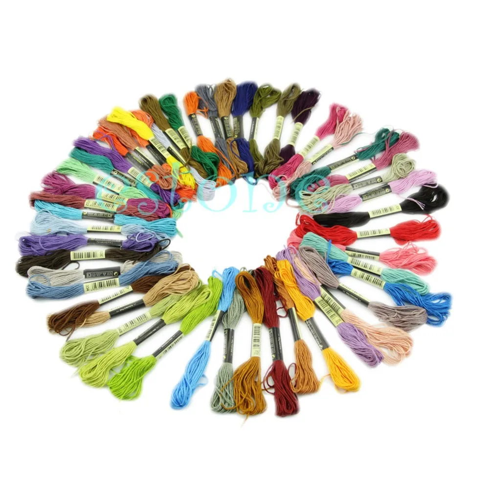 50 шт./лот хлопковая нить для вышивки крестиком с якорем|thread floss|cotton embroidery threadembroidery