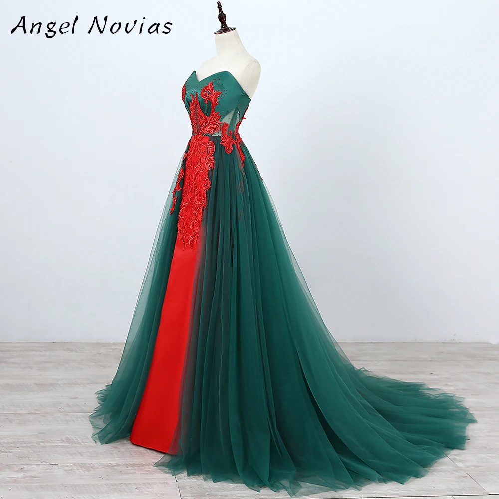 Длинное Зеленое арабское вечернее платье русалки 2020 с юбкой вышивка бисер